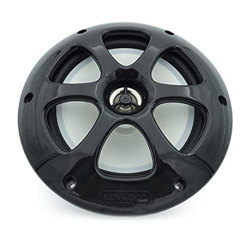 Kenwood KFC-1613MRB - 6.5 Inch 2 Way Coaxial Waterproof Marine/Motorsports/Car Speakers, Pair, 4 Ohm, 100 Peak Watts (Black) Kenwood KFC-1613MRB - 6.5 Inch 2 Way Coaxial Waterproof Marine/Motorsports/Car Speakers, Pair, 4 Ohm, 100 Peak Watts (Black)
